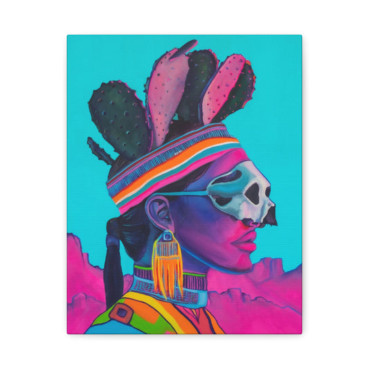 "Espinosa" Print on Canvas by Mojave Witch