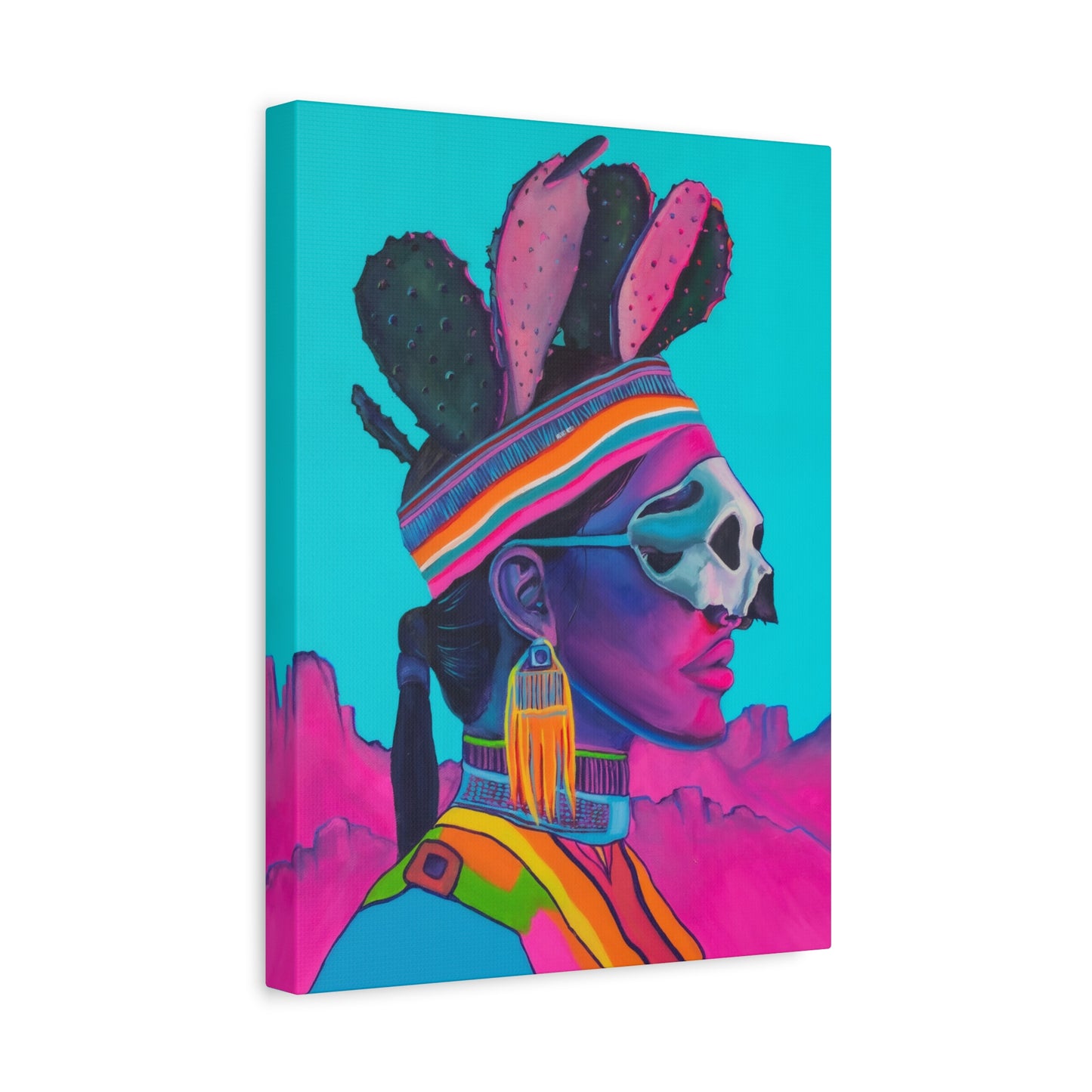 "Espinosa" Print on Canvas by Mojave Witch