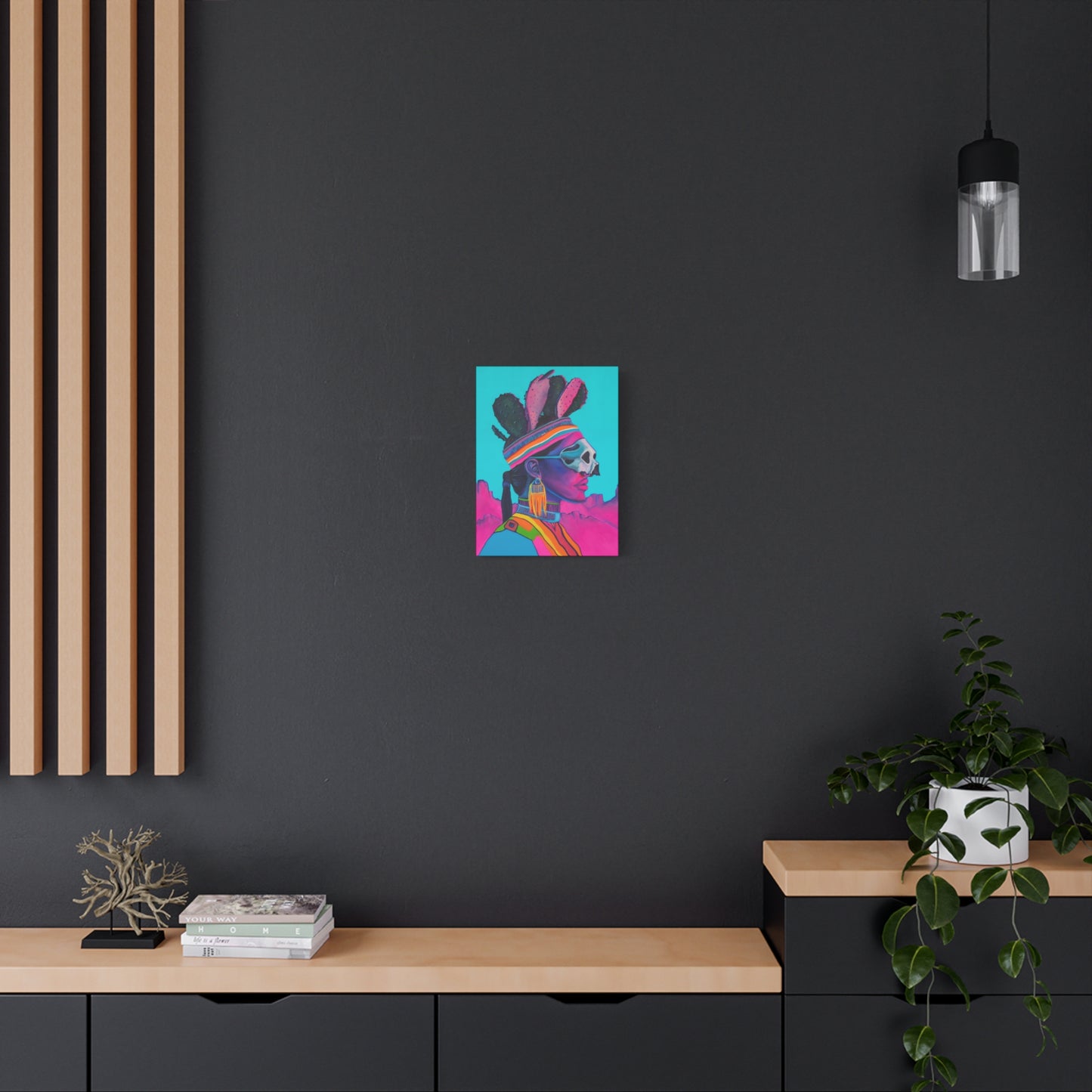 "Espinosa" Print on Canvas by Mojave Witch