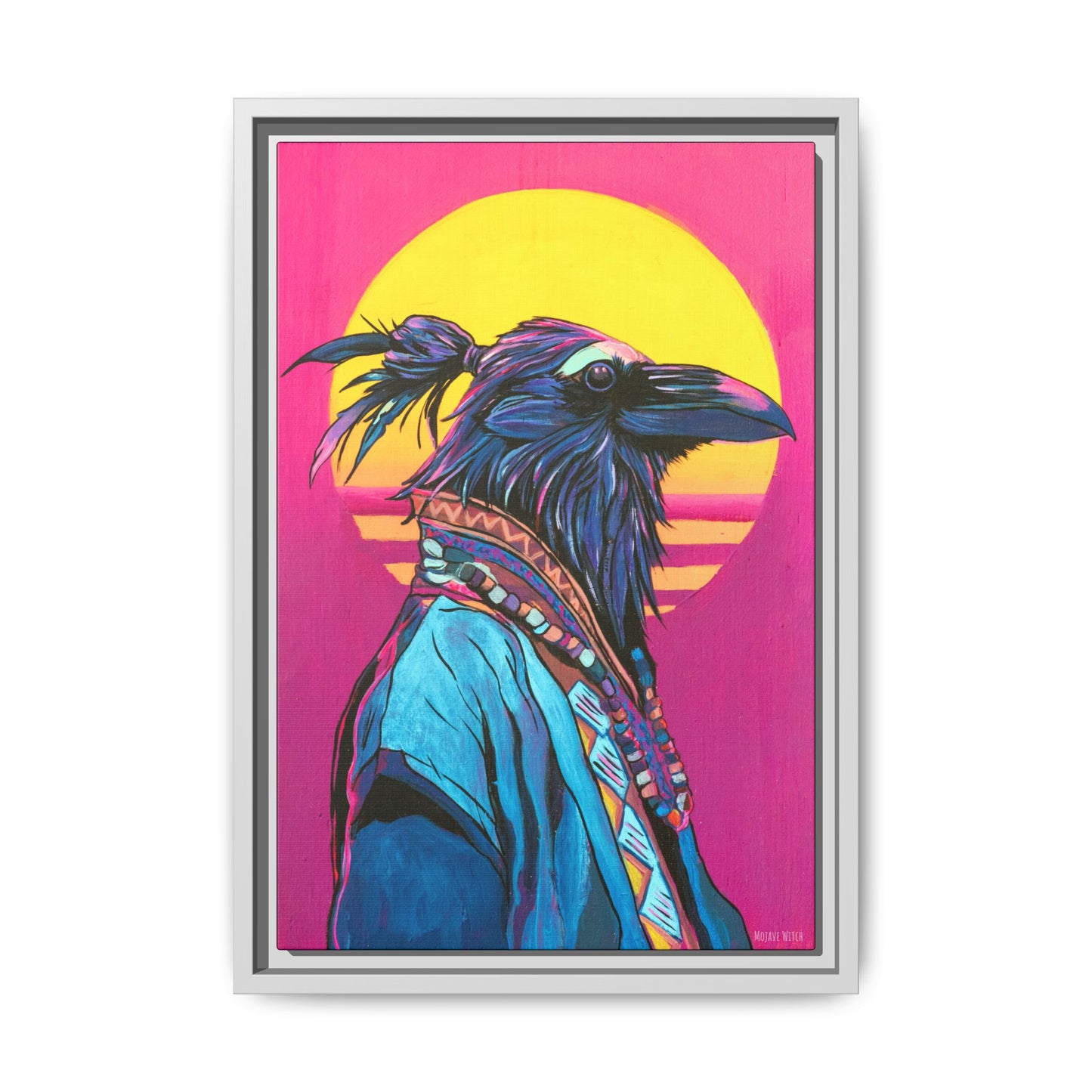 Spiritual Fuckboy #4, Canvas Print, Black or white frame