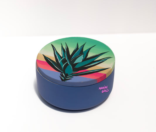 Lavender Agave Jewelry Pot