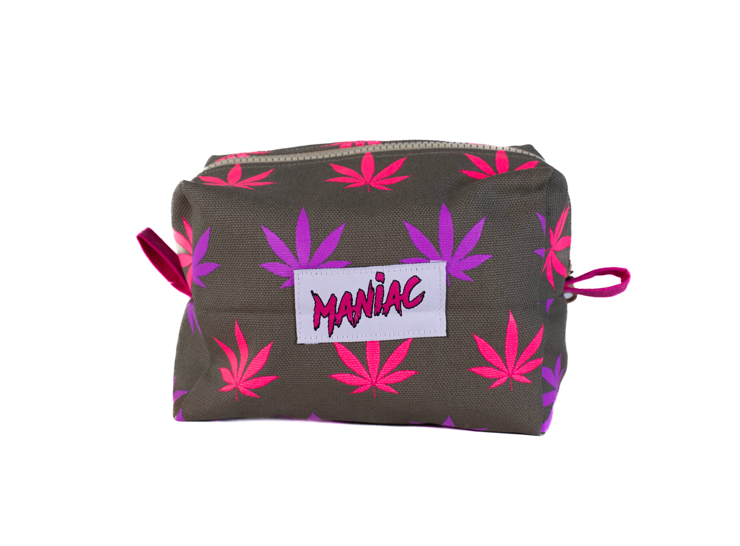 Maniac Weed Bag in Green Light Zipper