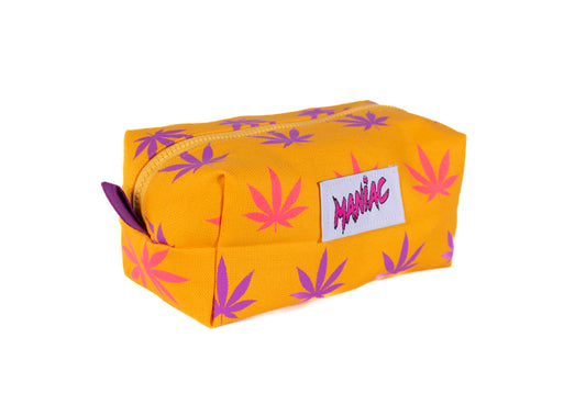 Large Maniac Weed Bag in Yellow