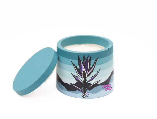 Maniac Agave Candle in Blue
