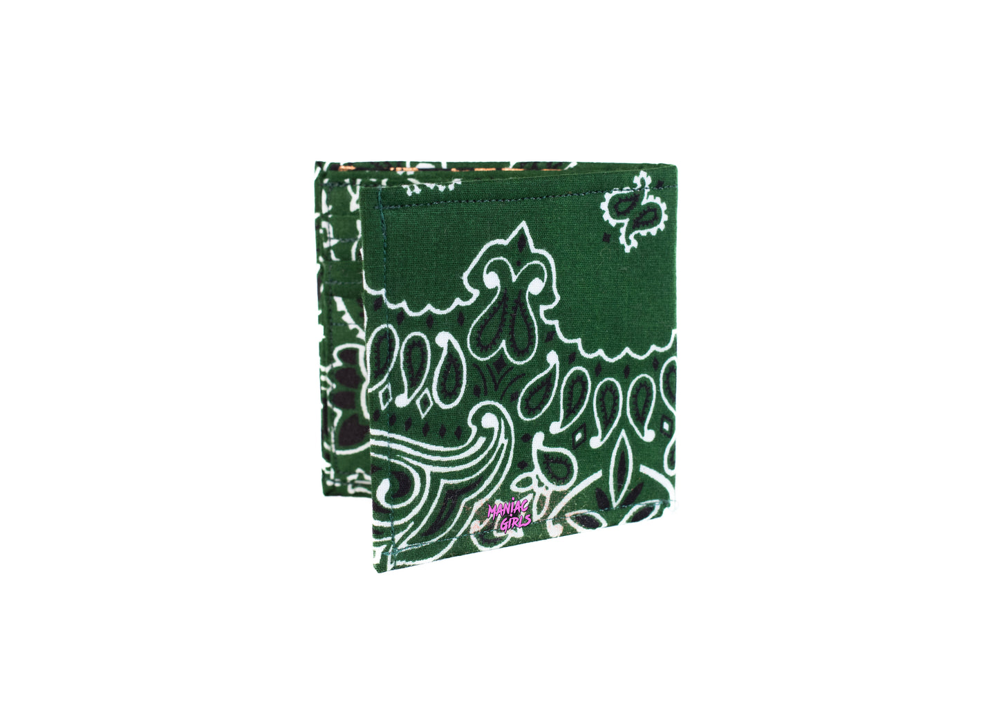 Bandanna Hunter Green Wallet