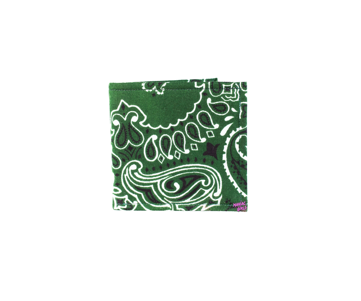 Bandanna Hunter Green Wallet