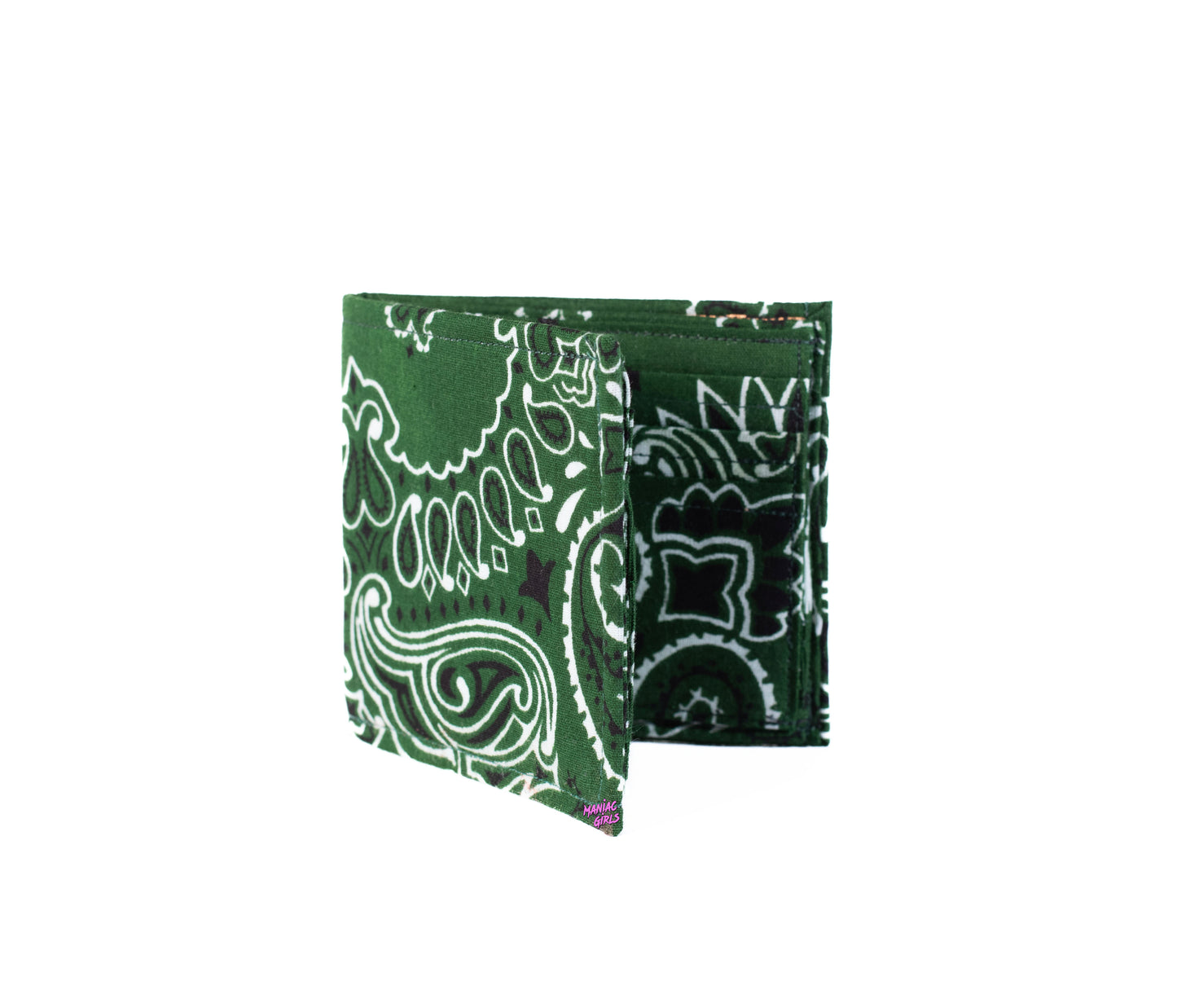 Bandanna Hunter Green Wallet