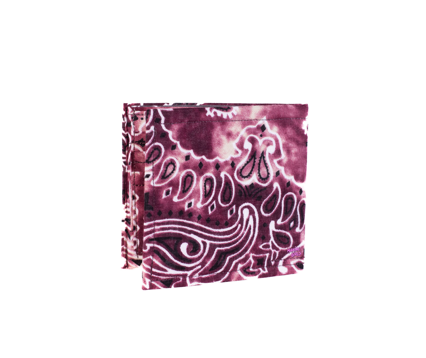 Bandanna Maroon TyeDye Wallet