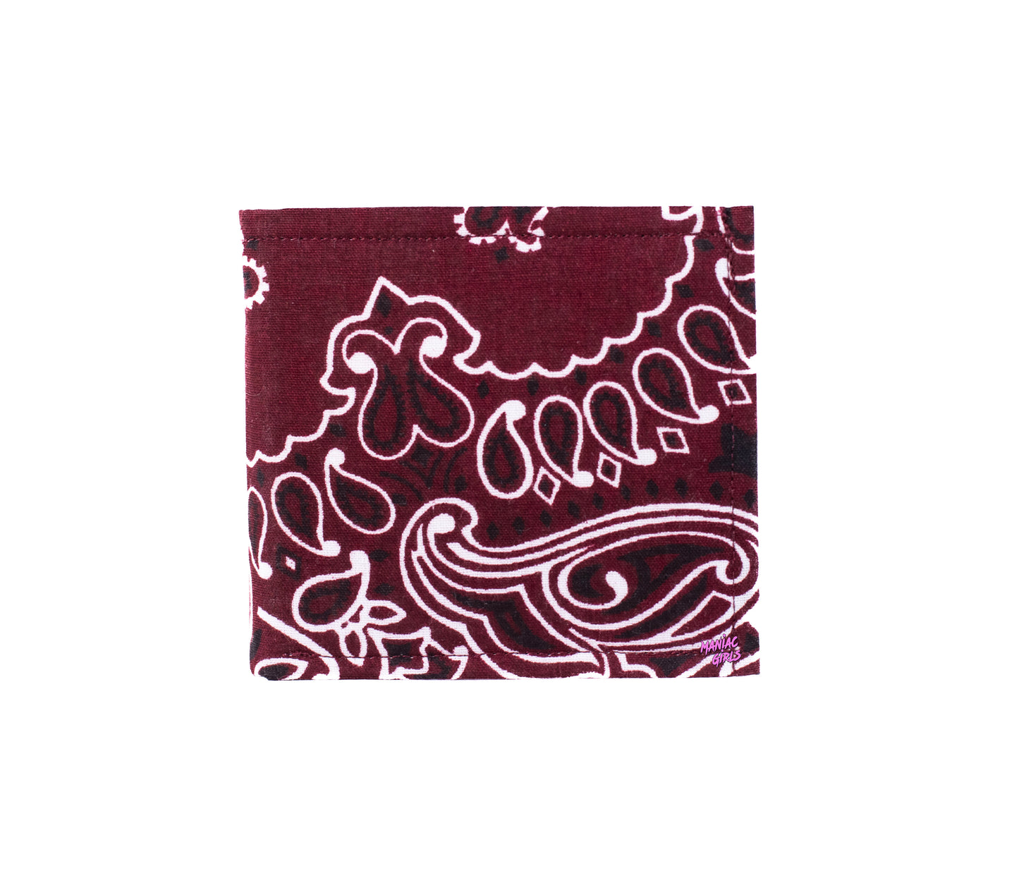 Bandanna Burgandy Wallet