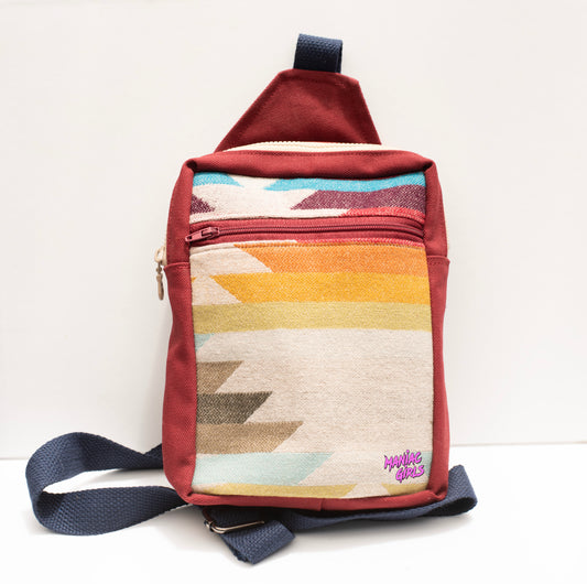Mojave Maroon Crossbody Slingbag