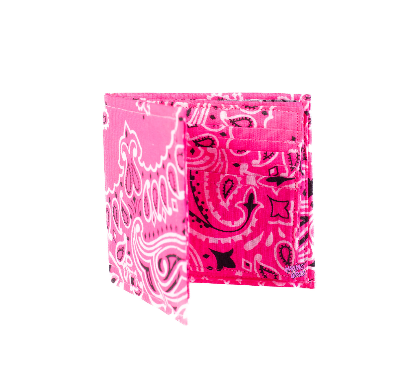 Bandanna Neon Pink Wallet