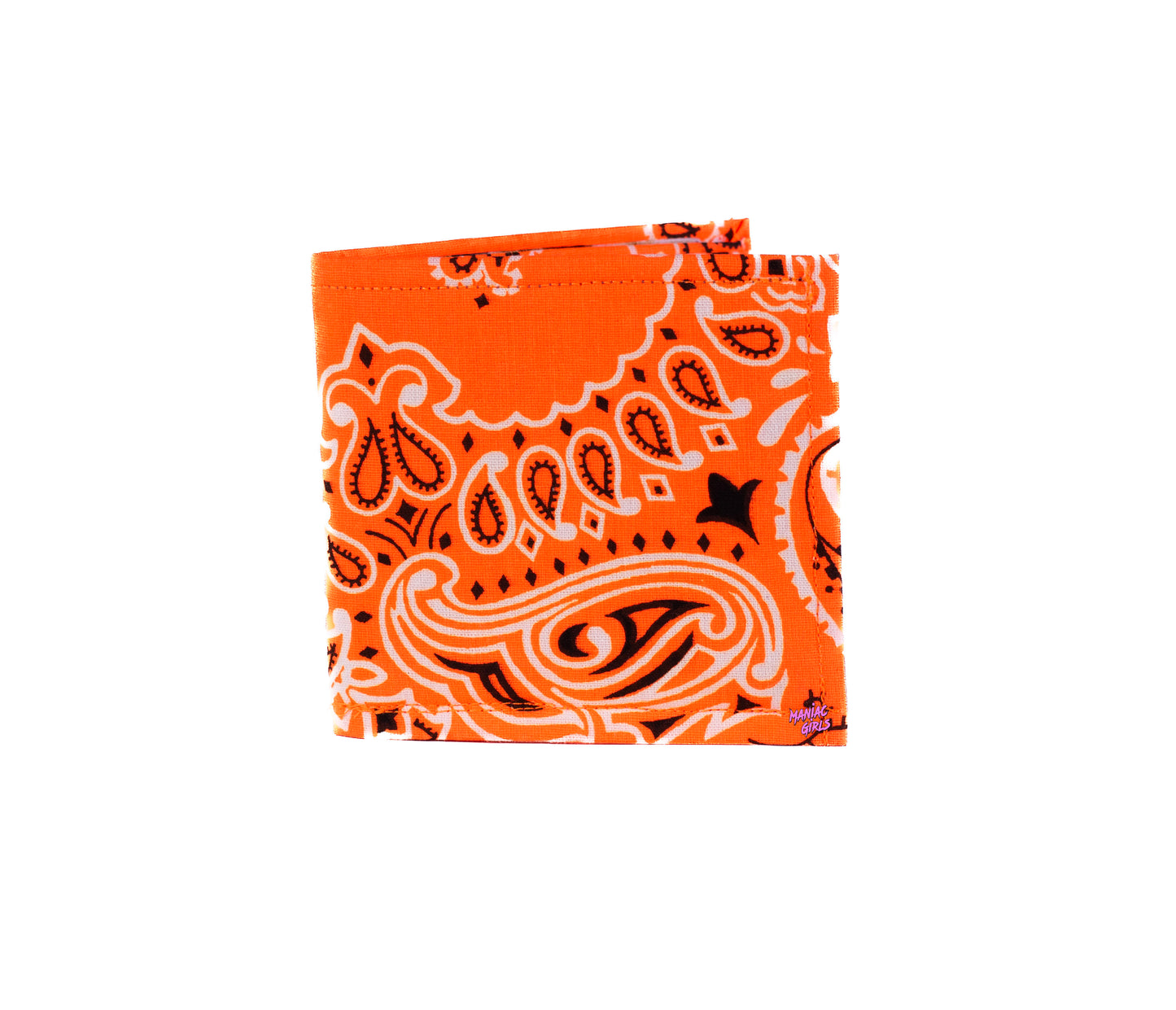 Bandanna Neon Orange Wallet