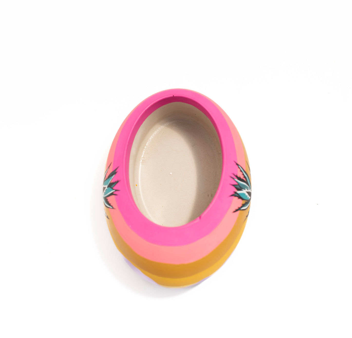 Maniac Agave Smudge Pot Oblong Pink