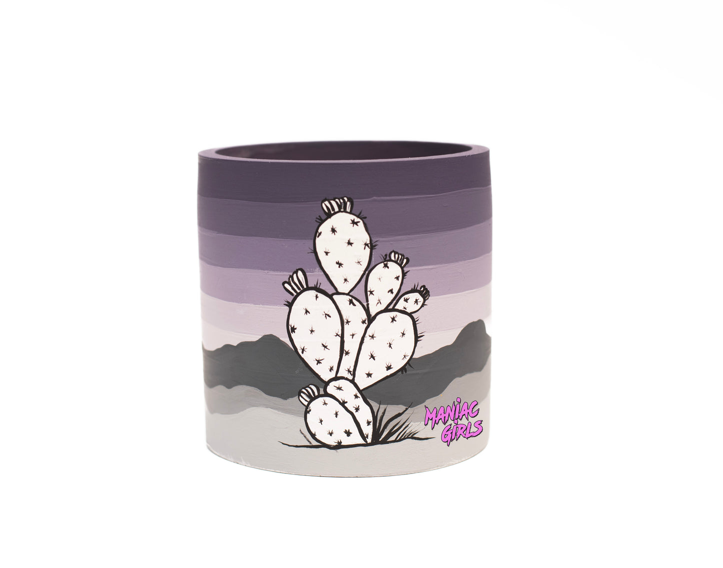 Maniac Purple Prickly Pot