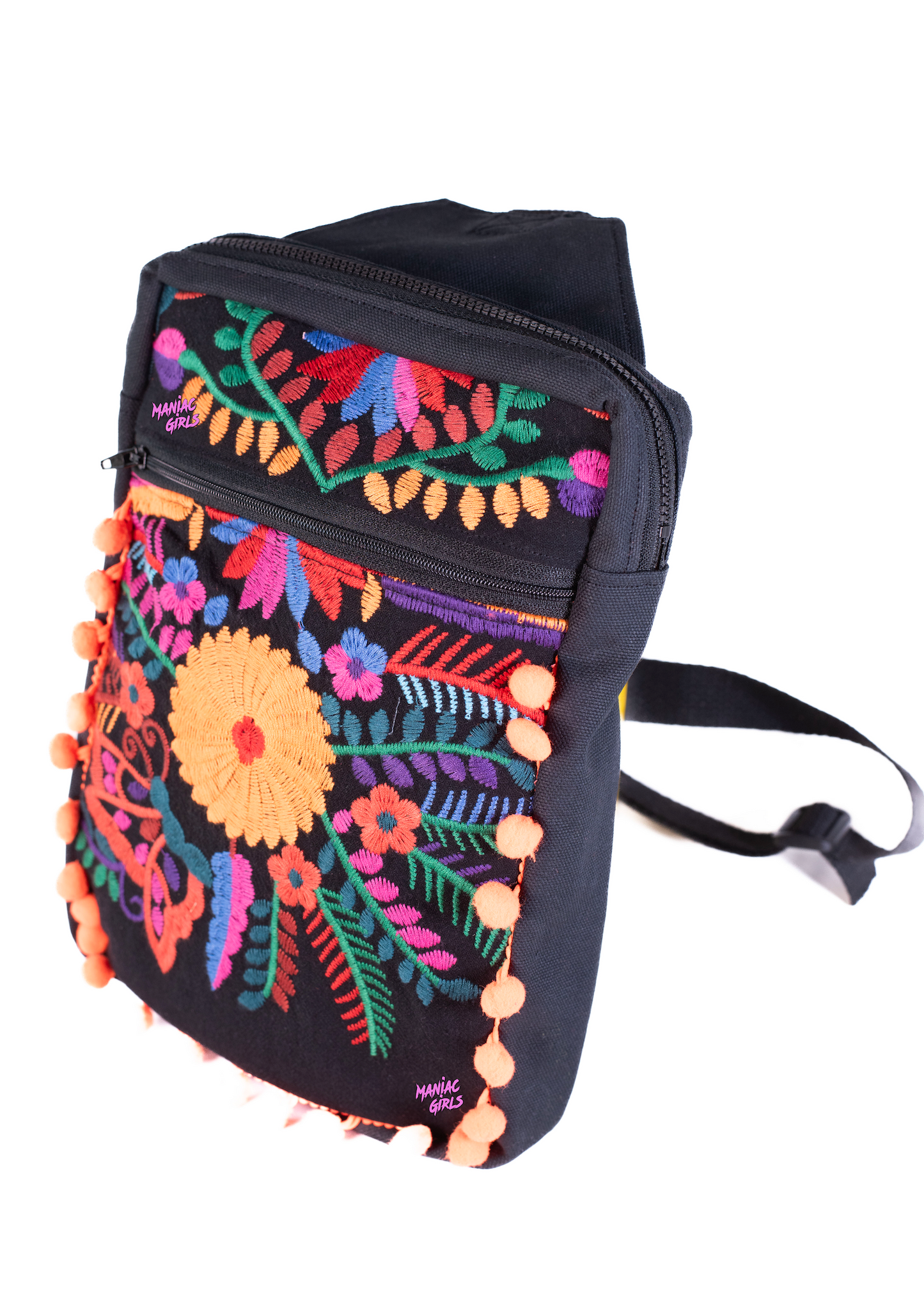 Latina Large Black Slingbag