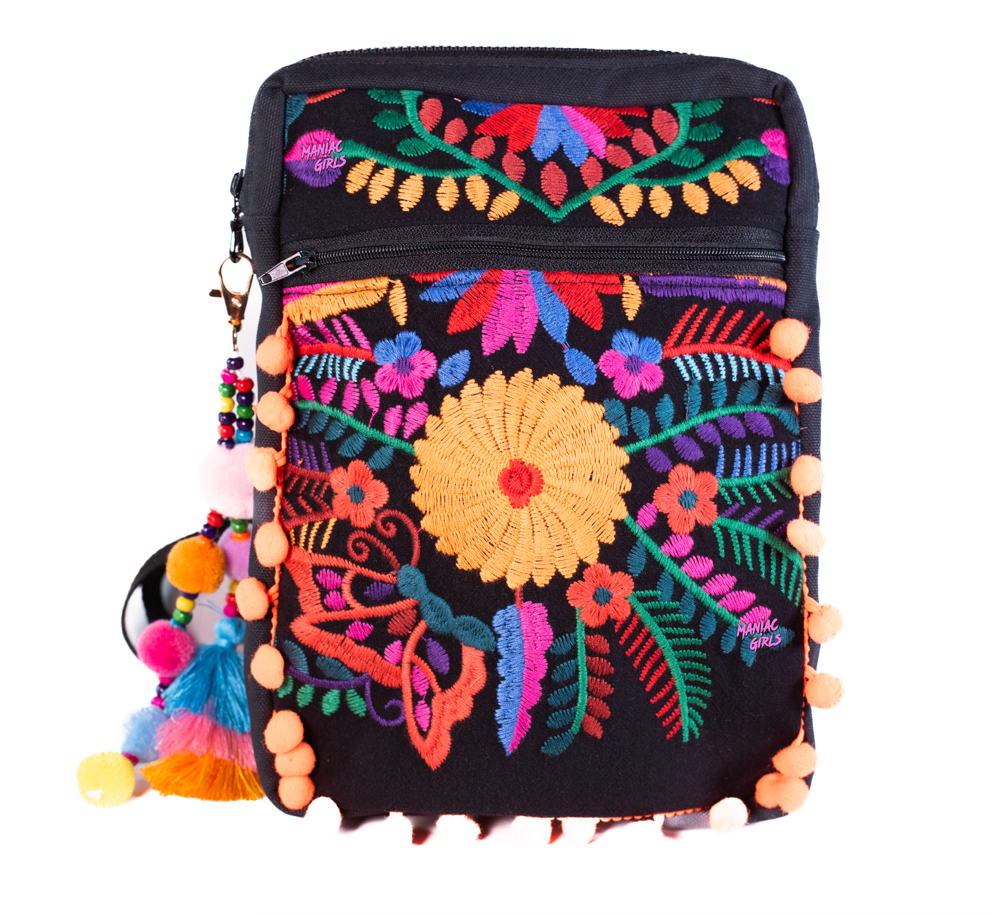 Latina Large Black Slingbag