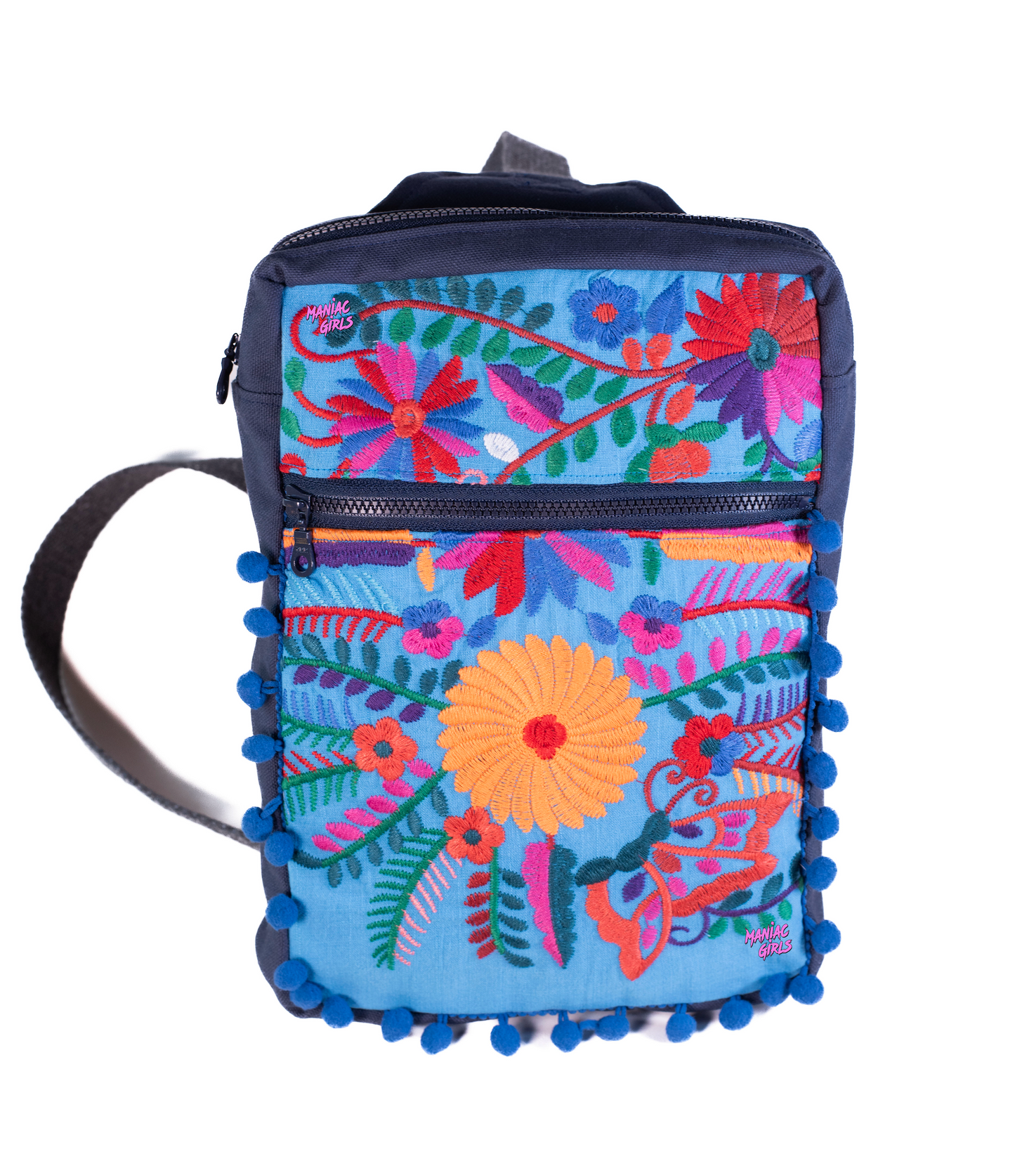 Latina Large Blue Slingbag