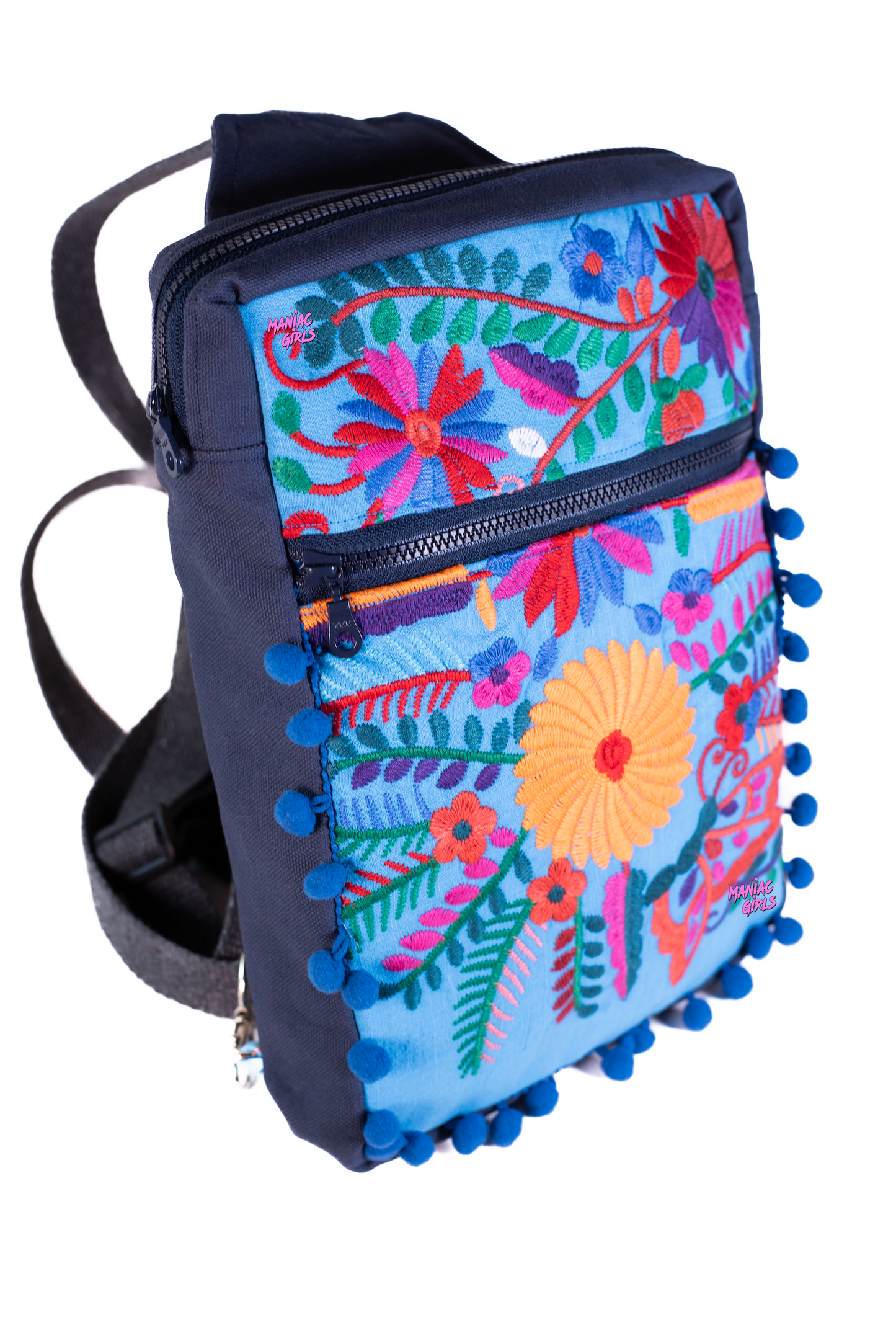 Latina Large Blue Slingbag