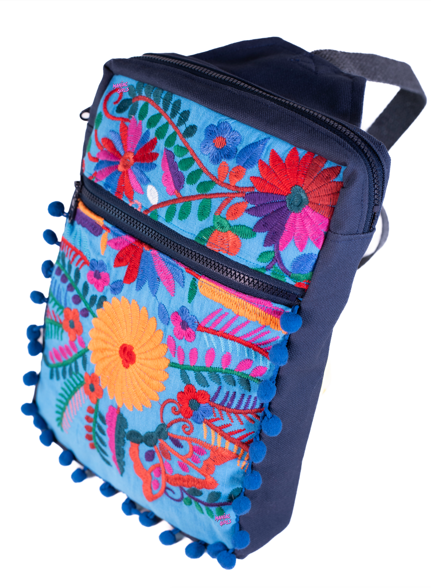 Latina Large Blue Slingbag