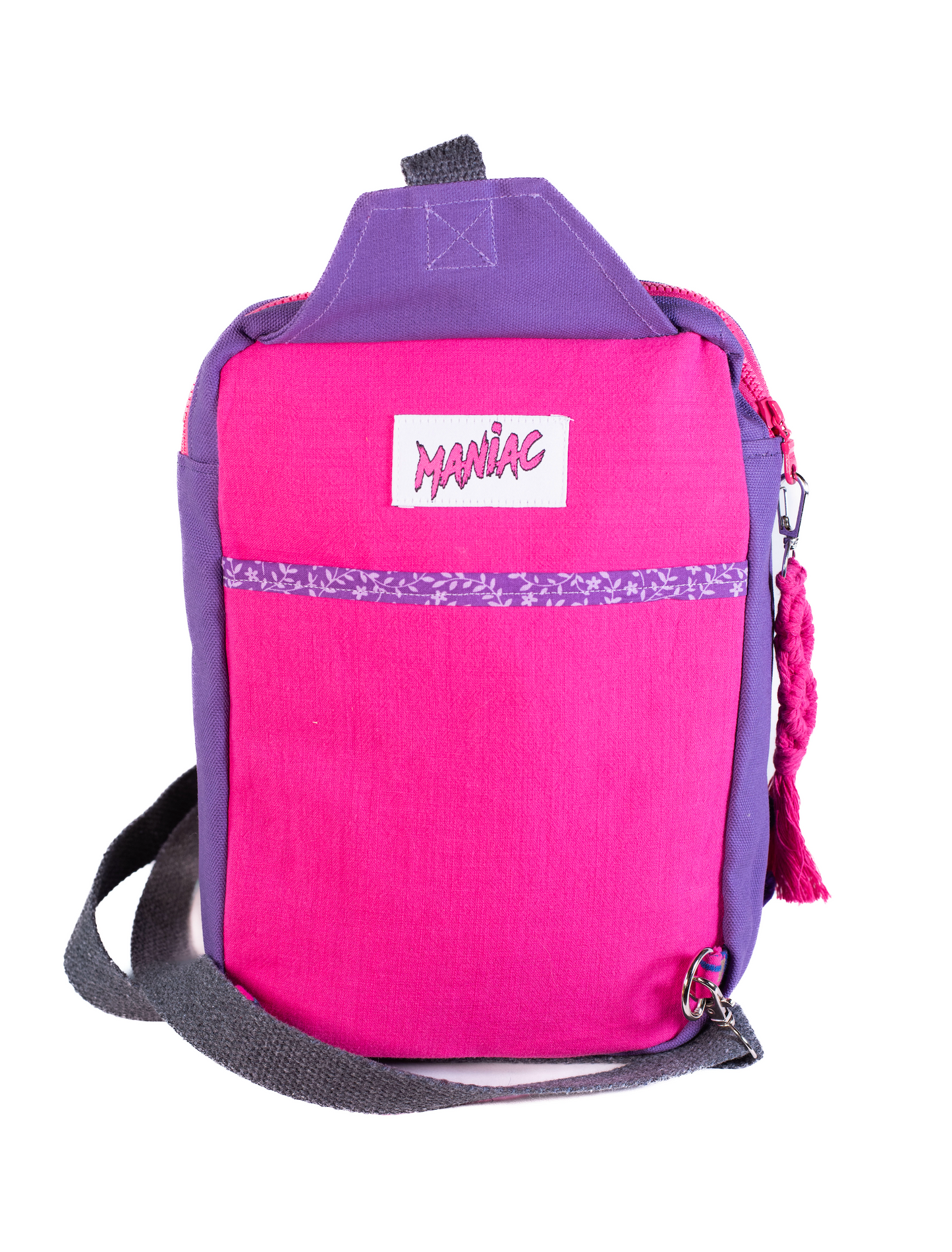 Latina Pink & Purple Large Slingbag