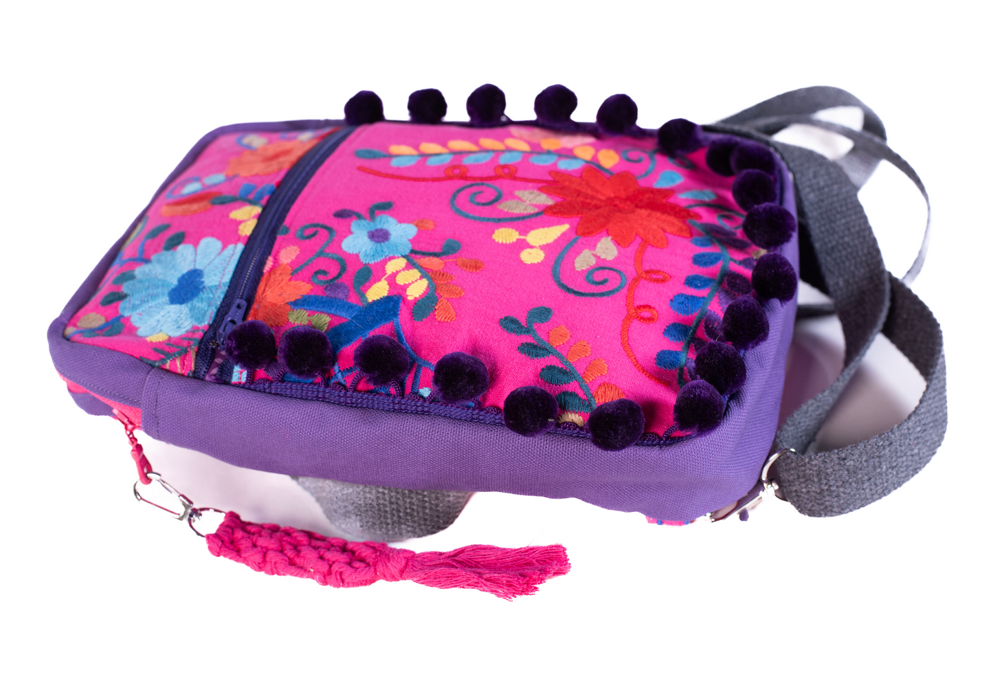 Latina Pink & Purple Large Slingbag