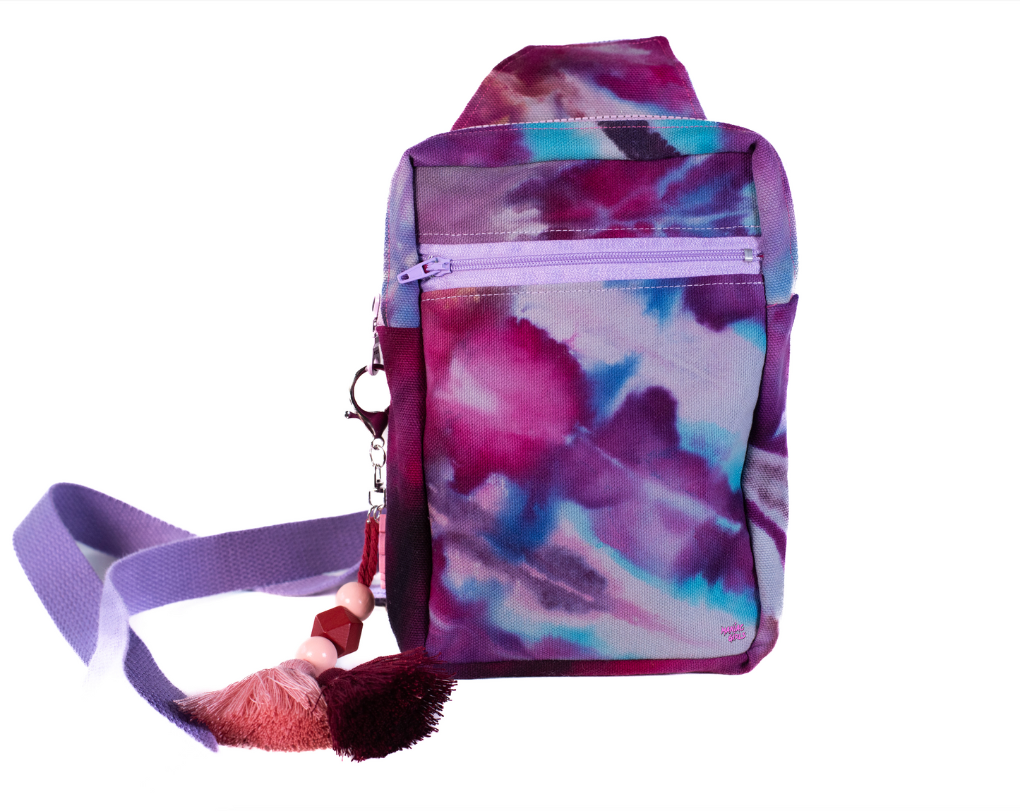 Maniac Purple Tye Dye Mini SlingBag