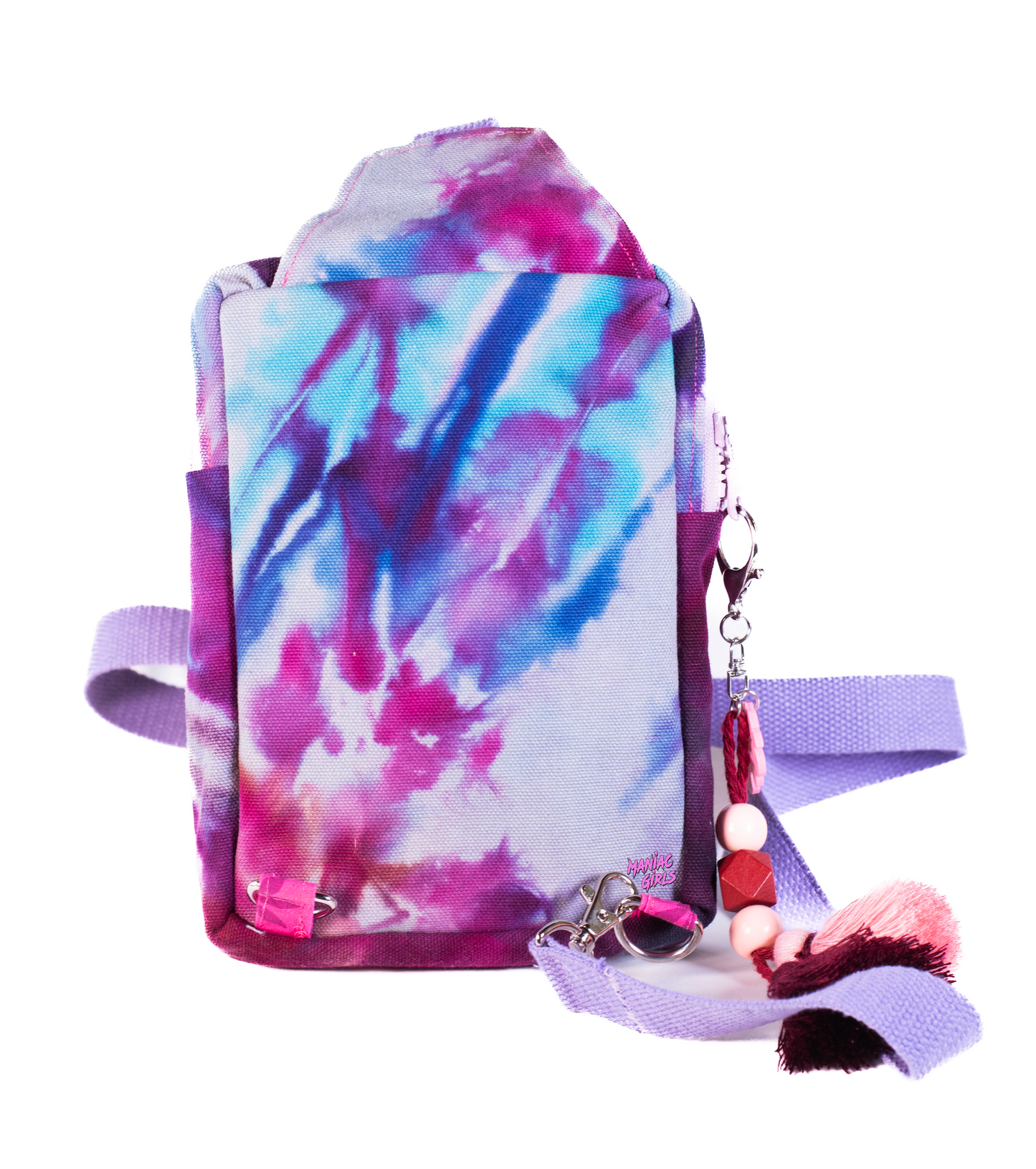 Maniac Purple Tye Dye Mini SlingBag