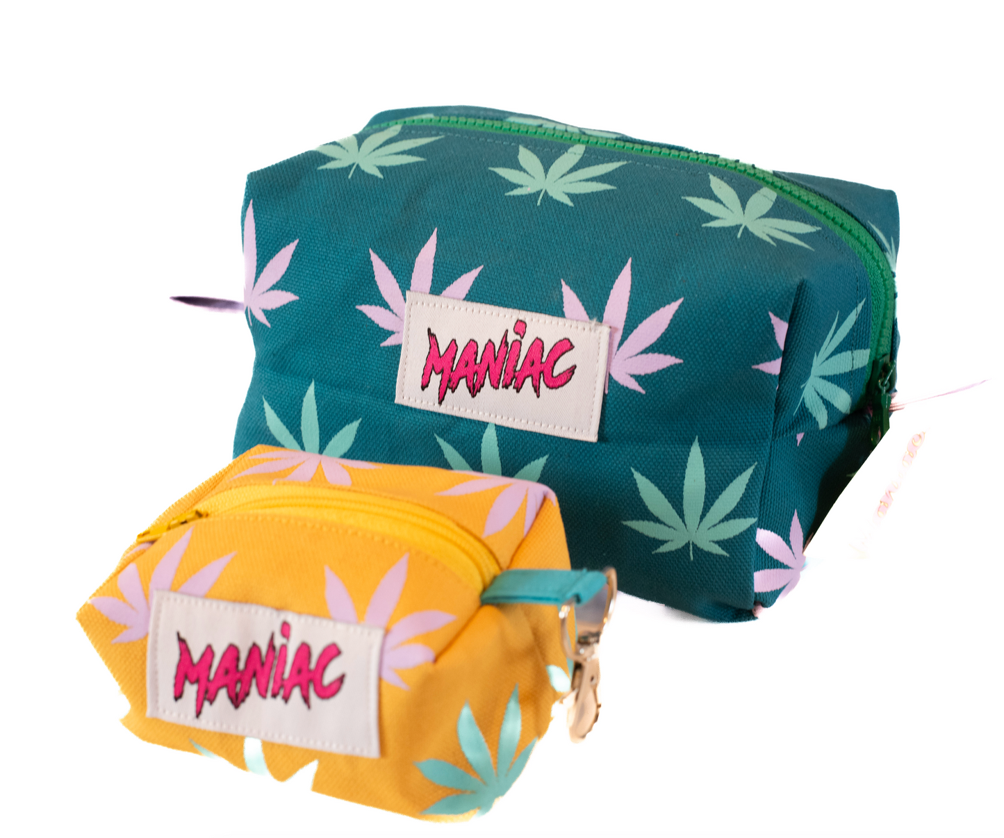 Maniac 420 Yellow & Turquoise set