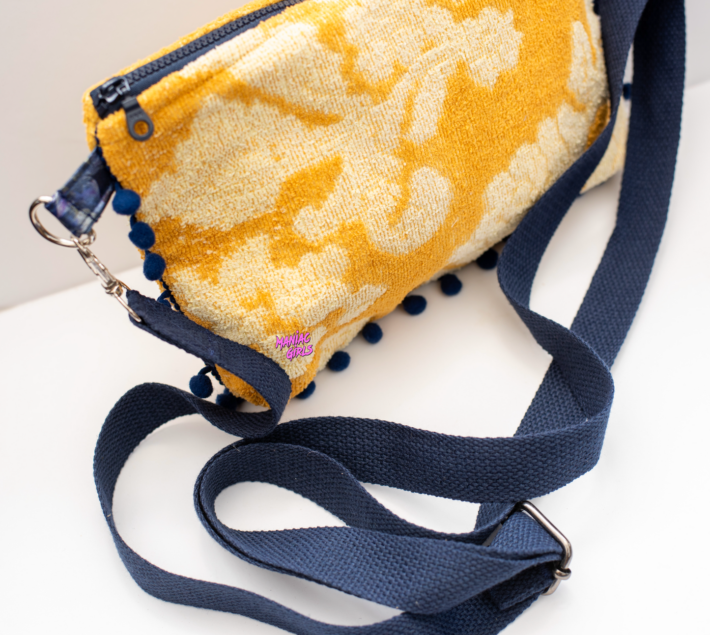 Yellow Vintage Crossbody Bag
