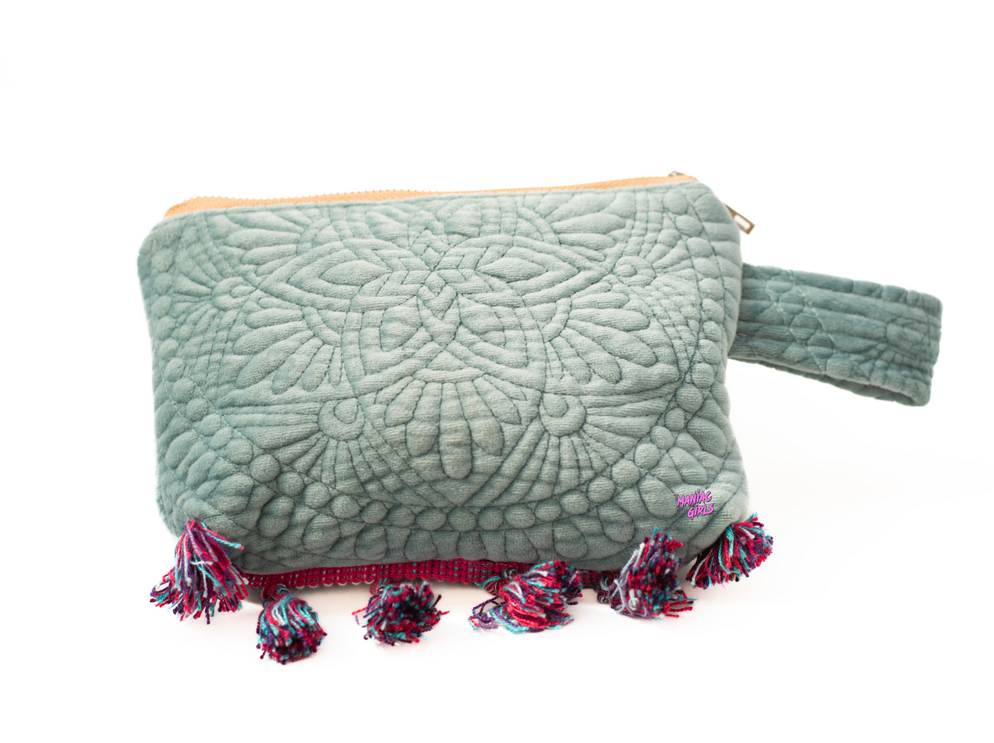 Turquoise Small Makeup Bag