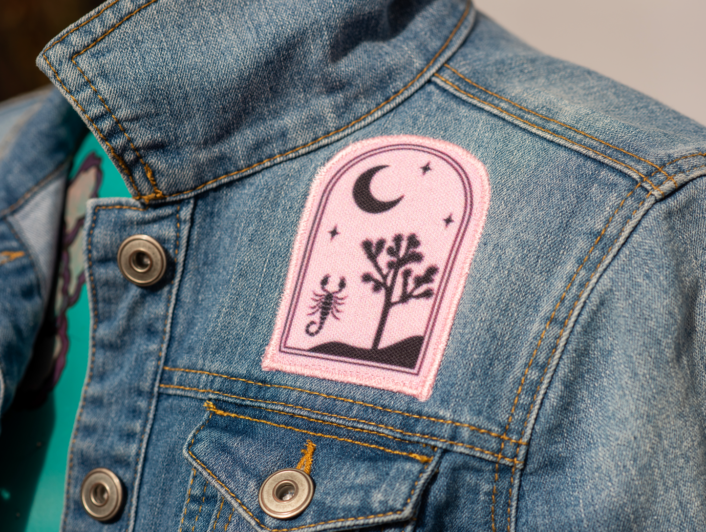 Bruja Upcycled Jean Jacket