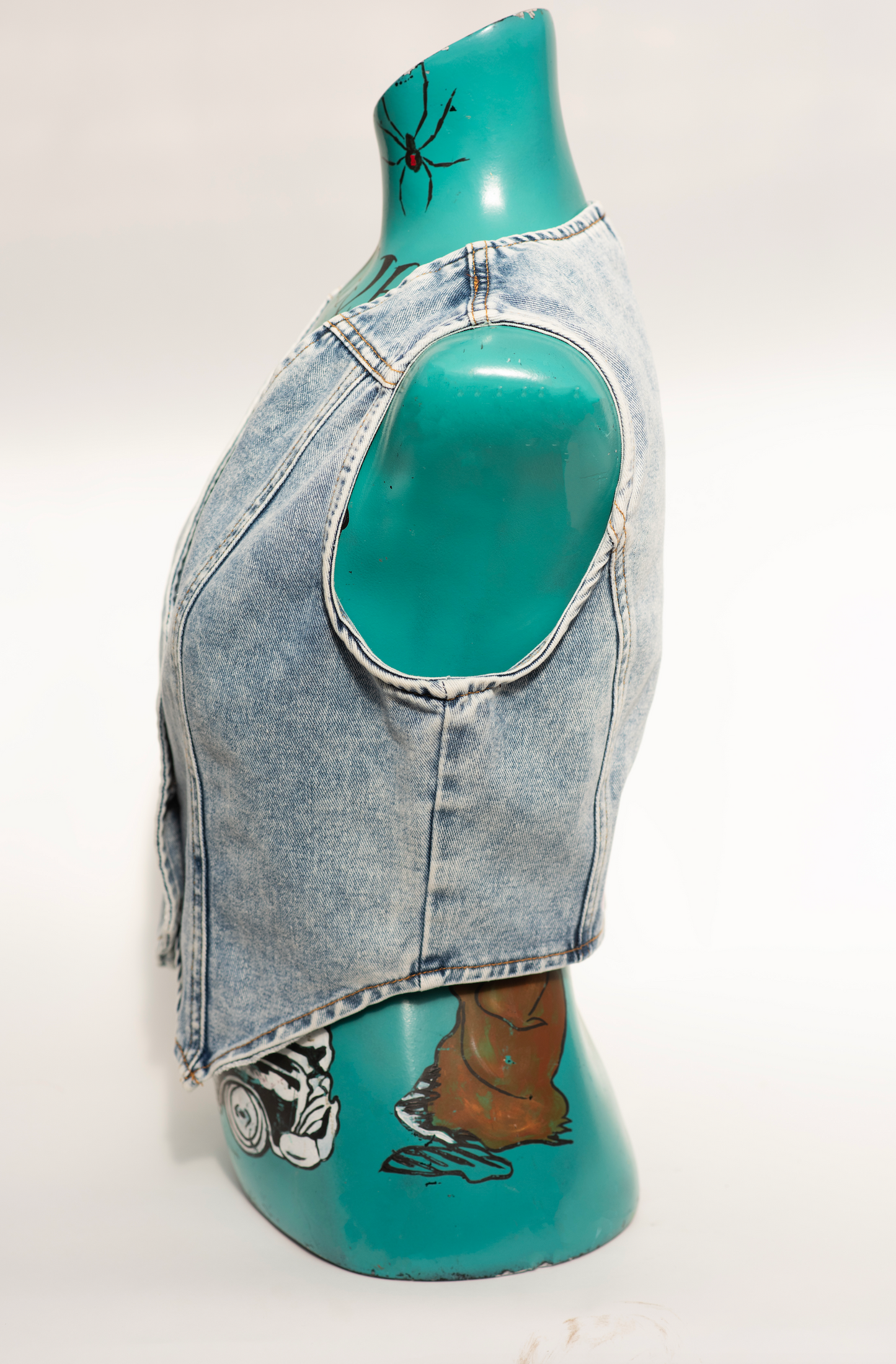 Girl Gang Blue Jean Vest