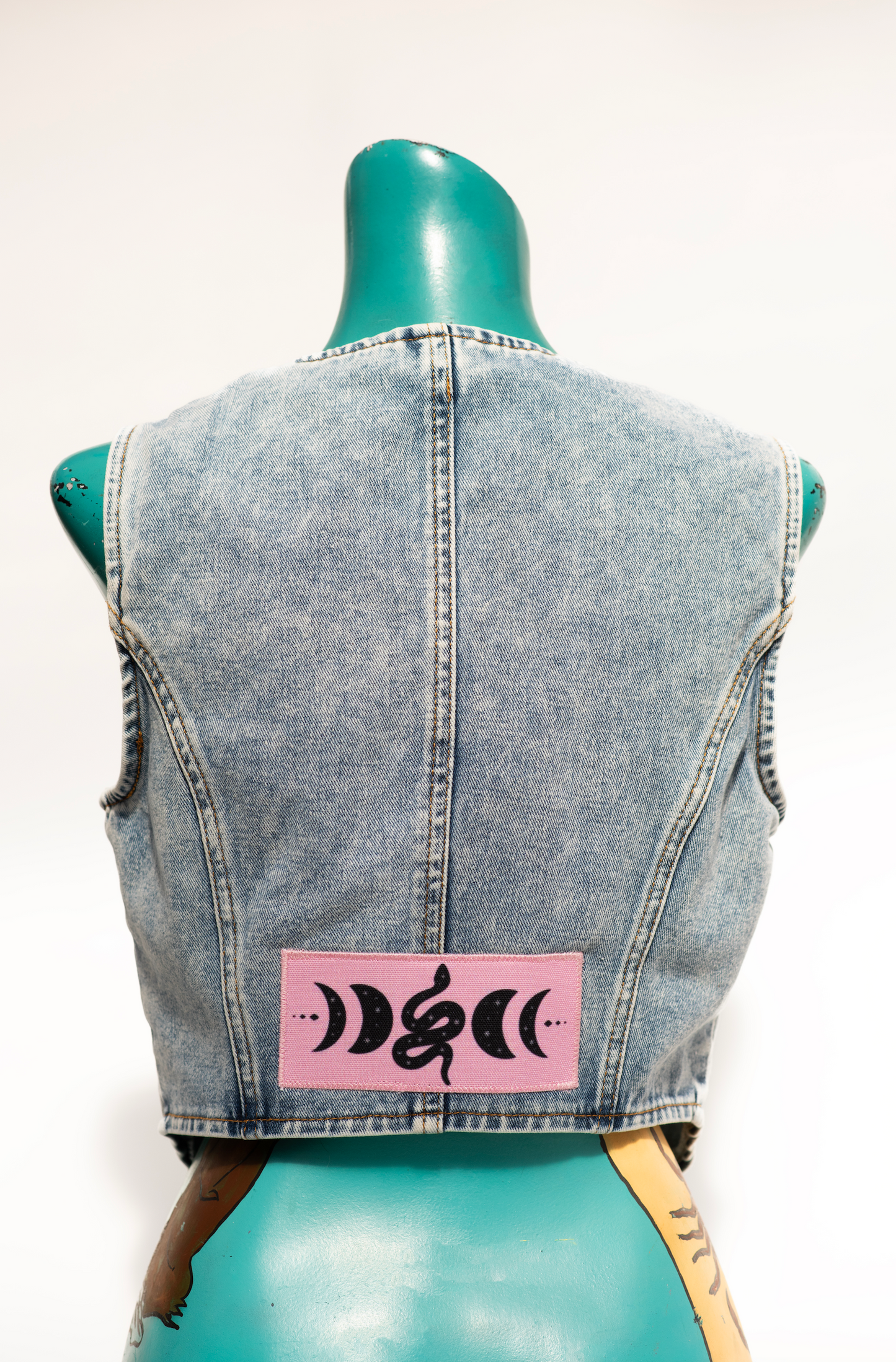 Girl Gang Blue Jean Vest