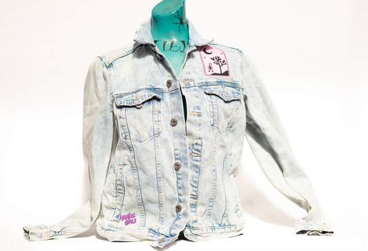 Light Jean Upcycled Bruja Jacket