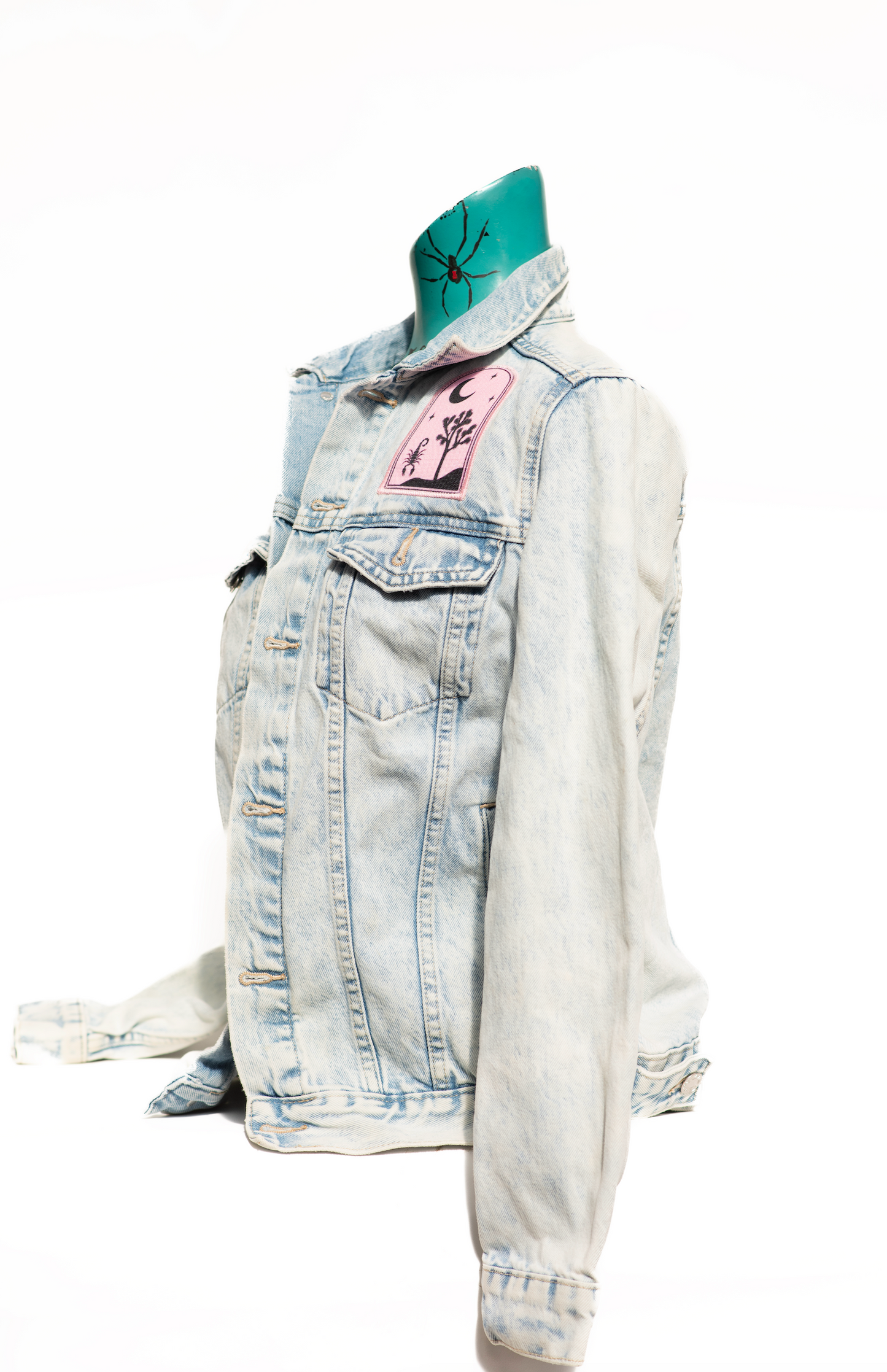 Light Jean Upcycled Bruja Jacket