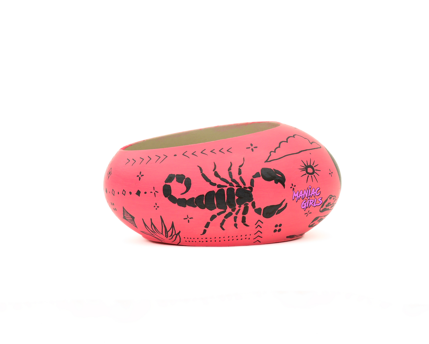 Mojave Bloom Smudge Bowl in Pink w/ Smudge Bundle