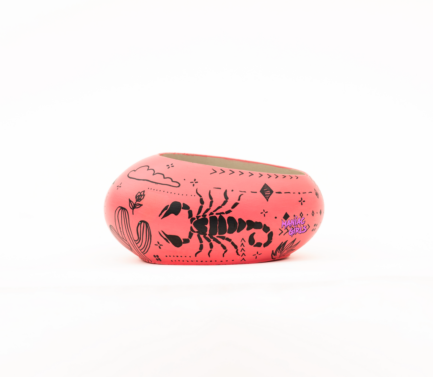 Mojave Bloom Smudge Bowl in Pink w/ Smudge Bundle