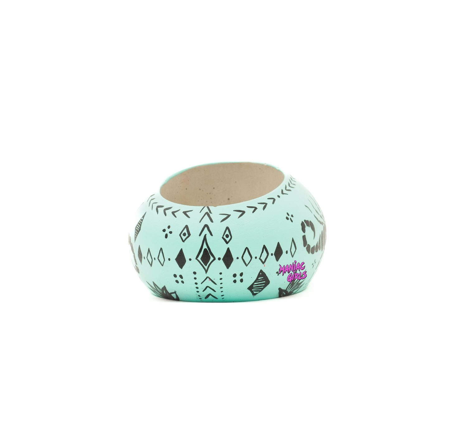 Mojave Bloom Smudge Bowl in Turquoise