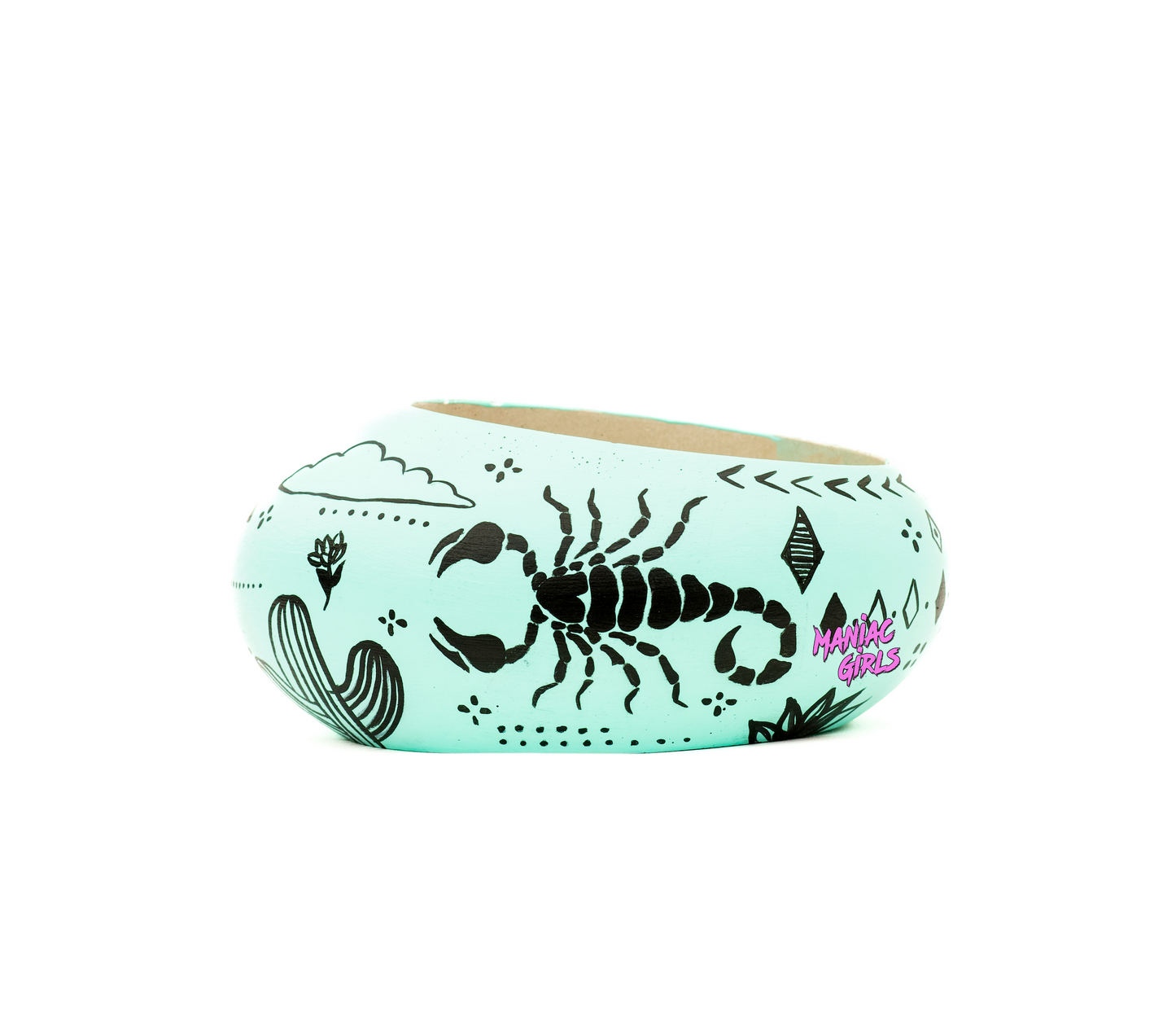 Mojave Bloom Smudge Bowl in Turquoise