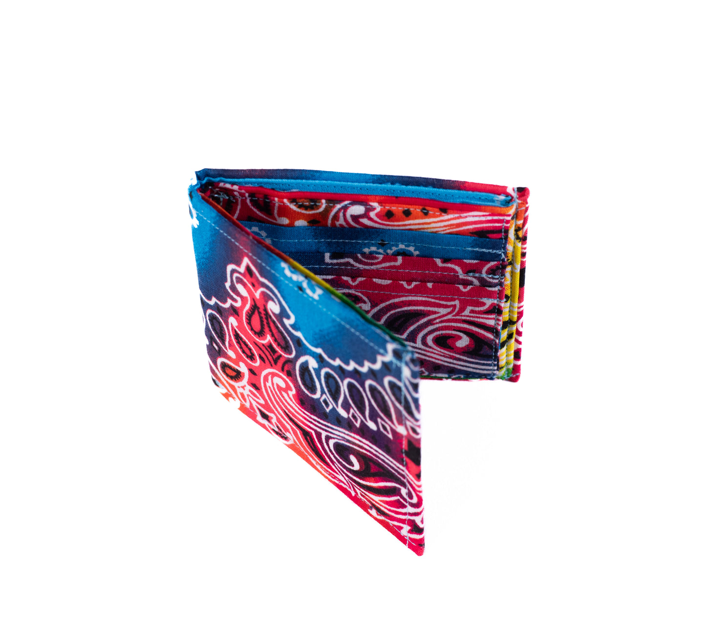 Bandanna Rainbow TyeDye Wallet