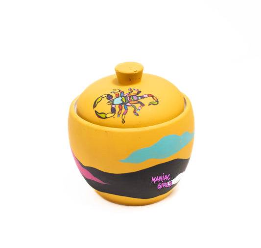 Yellow Scorpion Small pot