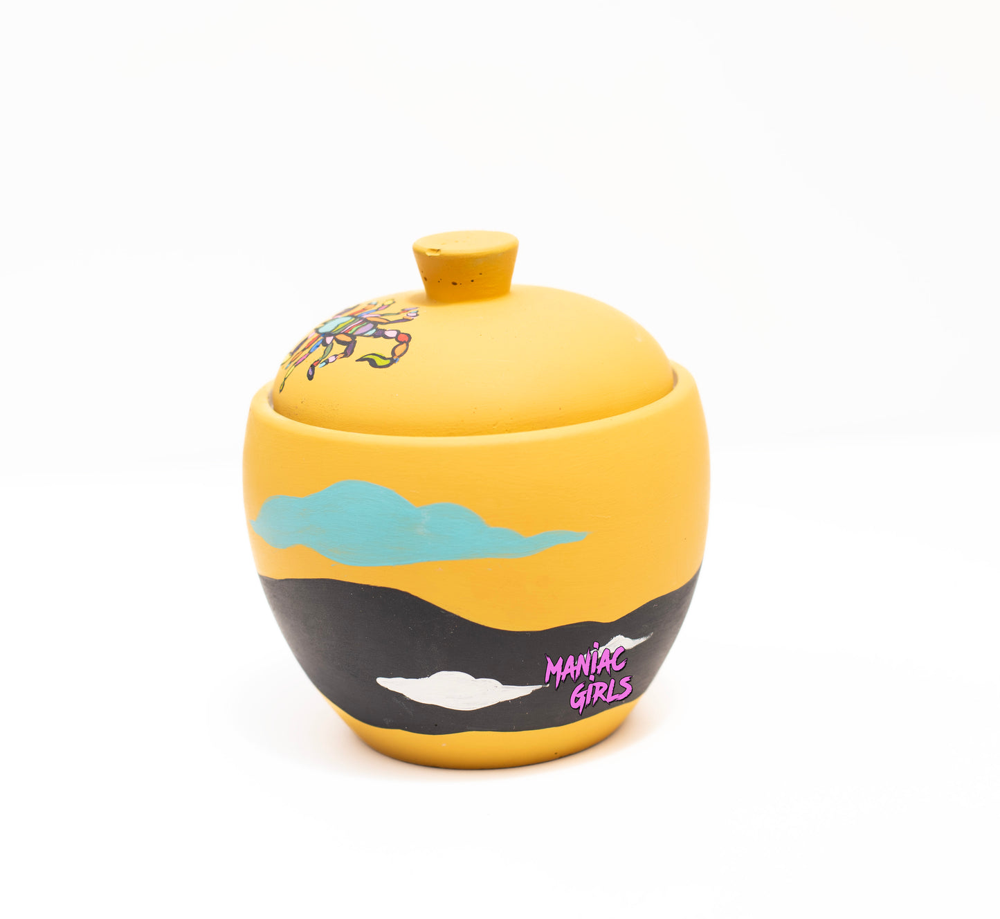 Yellow Scorpion Small pot