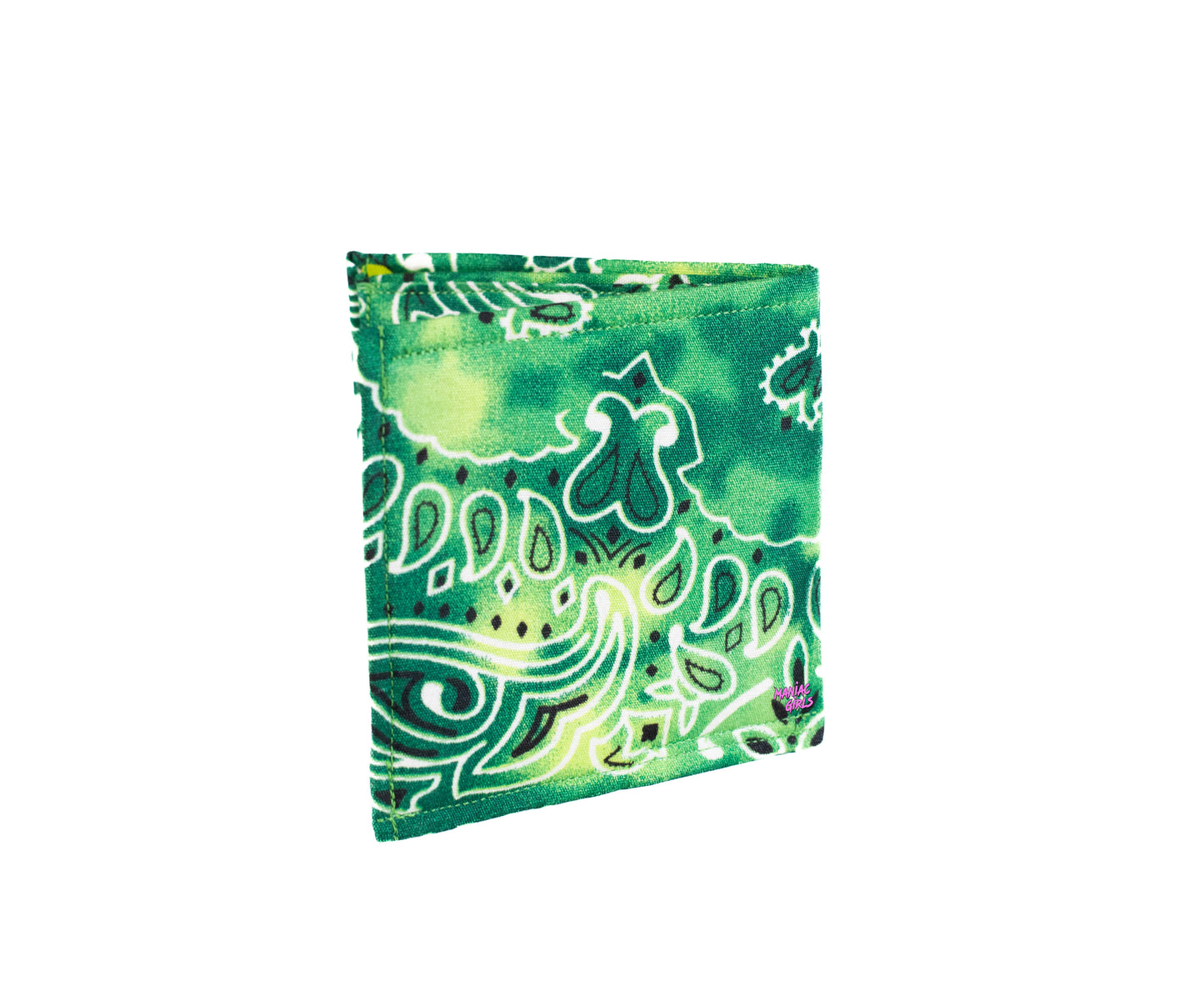 Bandanna Green Tye Dye Wallet